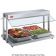Hatco GRBW-24-120 Glo-Ray 24" Wide 1-Pan Countertop Buffet Warmer With Infrared Top Heat And Heated Base And Plexiglass Sneeze Guards And Incandescent Lighting, 120V 970 Watts