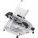 Hobart HS6N-HV50C HS Series Manual Burnished-Finish Heavy-Duty Meat Slicer With 13" CleanCut Non-Removable Knife And 1/2 HP Motor, 220-240 Volts, 50Hz, 1-phase