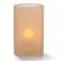 Hollowick 44017SCA Amber Satin Crystal Wysp 4-5/8" Cylinder Glass Lamp