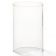Hollowick 4845 Clear Glass 3" Fitter Cylinder Fabric Lamp Shade Support