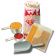 Winco Benchmark 45008 Popcorn Starter Kit Popcorn Supplies for 8 oz. Poppers