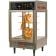 Winco Benchmark 51012 Countertop Display Case for Hot Food 3/5 Tier Rotating Shelf Rack