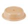 Cambro 909CW133 Beige 9-3/4 Inch Round Polycarbonate Camwear Camcover Plate Cover