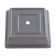 Cambro 978SFVS191 Granite Gray 10" Square Fiberglass Camcover Plate Cover