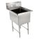 John Boos 1B244 Stainless Steel B Series 29" One Compartment Sink