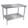 John Boos ST6-2472SSK Stainless Steel 72" x 24" Flat Top Work Table with Adjustable Stainless Undershelf