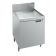 Krowne KR21-S18 Royal 2100 Series 18" Underbar Storage Cabinet With Drainboard Top, Open Front