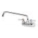Krowne 10-410L Silver Series Low Lead Wall Mount Faucet With 10" Swing Spout, 4" Centers