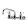 Krowne 14-806L Royal Series Low Lead Wall Mount Faucet With 6" Swing Spout, 8" Centers