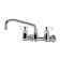 Krowne 14-808L Royal Series Low Lead Wall Mount Faucet With 8" Swing Spout, 8" Centers