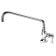 Krowne 16-201L Royal Series Low Lead Deck Mount Pantry Faucet With 12" Swing Spout, Single Center