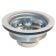 Krowne 23-123 3.5" Kitchen Sink Drain With Basket/Crumb Cup Stainless Steel 