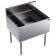 Krowne KR24-30DP-10 Royal Series 30 Inch x 24 Inch Stainless Steel Insulated Deep Style Underbar Ice Bin / Cocktail Unit With 10-Circuit Cold Plate, 15 Inch Deep Liner And 153 lb Ice Capacity