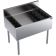 Krowne KR24-36-10 Royal Series 36 Inch x 24 Inch Stainless Steel Insulated Underbar Ice Bin / Cocktail Unit With 10-Circuit Cold Plate, 12 Inch Deep Liner And 138 lb Ice Capacity