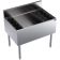 Krowne KR24-36DP-10 Royal Series 36 Inch x 24 Inch Stainless Steel Insulated Deep Style Underbar Ice Bin / Cocktail Unit With 10-Circuit Cold Plate, 15 Inch Deep Liner And 183 lb Ice Capacity
