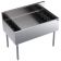 Krowne KR24-42 Royal Series 42 Inch x 24 Inch Stainless Steel Insulated Underbar Ice Bin / Cocktail Unit With 12 Inch Deep Liner And 161 lb Ice Capacity