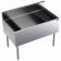 Krowne KR24-42DP-10 Royal Series 42 Inch x 24 Inch Stainless Steel Insulated Deep Style Underbar Ice Bin / Cocktail Unit With 10-Circuit Cold Plate, 15 Inch Deep Liner And 212 lb Ice Capacity