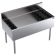 Krowne KR24-48-10 Royal Series 48 Inch x 24 Inch Stainless Steel Insulated Underbar Ice Bin / Cocktail Unit With 10-Circuit Cold Plate, 12 Inch Deep Liner And 184 lb Ice Capacity