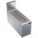 Krowne KR24-8 Royal Series 8 Inch x 24 Inch Stainless Steel Insulated Underbar Compact Ice Bin / Cocktail Unit With 10 Inch Deep Liner And 25 lb Ice Capacity