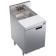 Krowne KR24-MC18-C Royal Series 18"L x 24"D Stainless Steel Underbar Speed Station With Locking Storage Cabinet, Dump Sink And Cutting Board