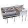 Krowne KR24-MX60-10 60"W x 24"D Underbar Cocktail Workstation with 10 Circuit Cold Plate