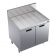 Krowne KR24-SD30 Royal Series 30"L x 24"D Stainless Steel Underbar Storage Cabinet With Drainboard Top And Two Doors