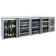 Krowne BS108R 108" Back Bar Storage Cabinet with Self-Contained Refrigeration on Right