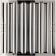 Krowne S1625 Silver Series Stainless Steel Baffle Grease Filter 15-1/2"H X 24-1/2"W Actual Dimensions (16"H X 25"W Nominal) With Built-In Handles
