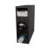 San Jamar L22CS2951BK Vertical Two Dispenser Sentry Cup and Small Lid Dispenser Cabinet with Straw Compartment