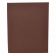 Winco LMD-811BN 8 1/2" x 11" Brown Leatherette Two Panel Menu Cover