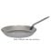 Matfer 062008 15-3/4" Black Steel Frying Pan