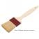 Matfer 116015 1 3/4" Flat Pastry Brush with Handle