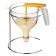Matfer 116540 Automatic 1-1/2 Quart Confectionary Funnel With 4 Nozzles And Wire Stand