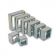 Matfer 150320 Set of 8 Stainless Steel Plain Square Cutters