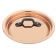 Matfer 365014 5-1/2" Copper Lid With Stainless Steel Lining