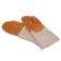 Matfer 773002 Leather 8" Baker Oven Mitts with Forearm Protection