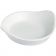 Matfer 051357 White Porcelain 2 1/4 oz 2 3/4" Long 2 1/3" Wide Round Petit Egg Presentation Dish