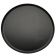 Matfer 310409 Black Steel 15 3/4” Diameter Round 1/32” Thick Oven Baking Sheet
