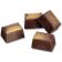 Matfer 380111 Rectangular Sweets 1 1/3" Long x 7/8" Wide x 3/4" High 24-Piece Polycarbonate Sheet Chocolate Mold