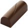 Matfer 383408 Comma Bullion 1 1/4" Long x 1/2" Wide x 1/2" High 24-Piece Per Sheet Polycarbonate Sheet Chocolate Mold