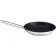 Matfer 669424 Excalibur 9 1/2" Diameter x 1 1/2" High 1 1/2-Quart Capacity Induction-Ready Non-Stick Stainless Steel Body Aluminum Ground Base Fry Pan With Riveted Insulated Handle