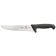 Mercer Culinary M13706 BPX 8 1/4" Long Ice-Hardened High-Carbon German Stainless Steel European Butcher Knife With Textured Glass-Reinforced Nylon Handle