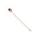 Mercer Culinary M37012CP Barfly 11-13/16” Copper-Plated Classic Bar Spoon With Weighted End