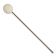 Mercer Culinary M37034 Barfly 7-5/8” Stainless Steel Straw/Stirrer With Round Paddle End