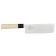 Mercer Culinary M24307PL Asian Collection 7” High-Carbon Steel Nakiri Knife With Santoprene Handle