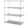 Metro 5A327C 30" x 18" Stationary Super Adjustable Super Erecta Chrome Plated Wire Shelving Unit