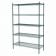 Metro 5A327K3 30" x 18" Stationary Super Adjustable Super Erecta Antimicrobial Metroseal 3 Epoxy Coated Wire Shelving Unit