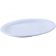 Winco MMPO-96W 9 3/4" x 6 3/4" White Oval Melamine Platters