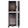 Moffat E35D6-26/P85M12 35-7/8" Turbofan Full-Size Digital/Electric Convection Oven With Porcelain Oven Chamber On P85M12 12 Tray Proofer/Holding Cabinet, 208V or 220-240V