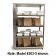 Nemco 6303-2 Stainless Steel To-Go Shelf w/ Two 18" x 48" Shelves